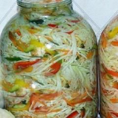 Салат из капусты на зиму — очень вкусные рецепты в банке